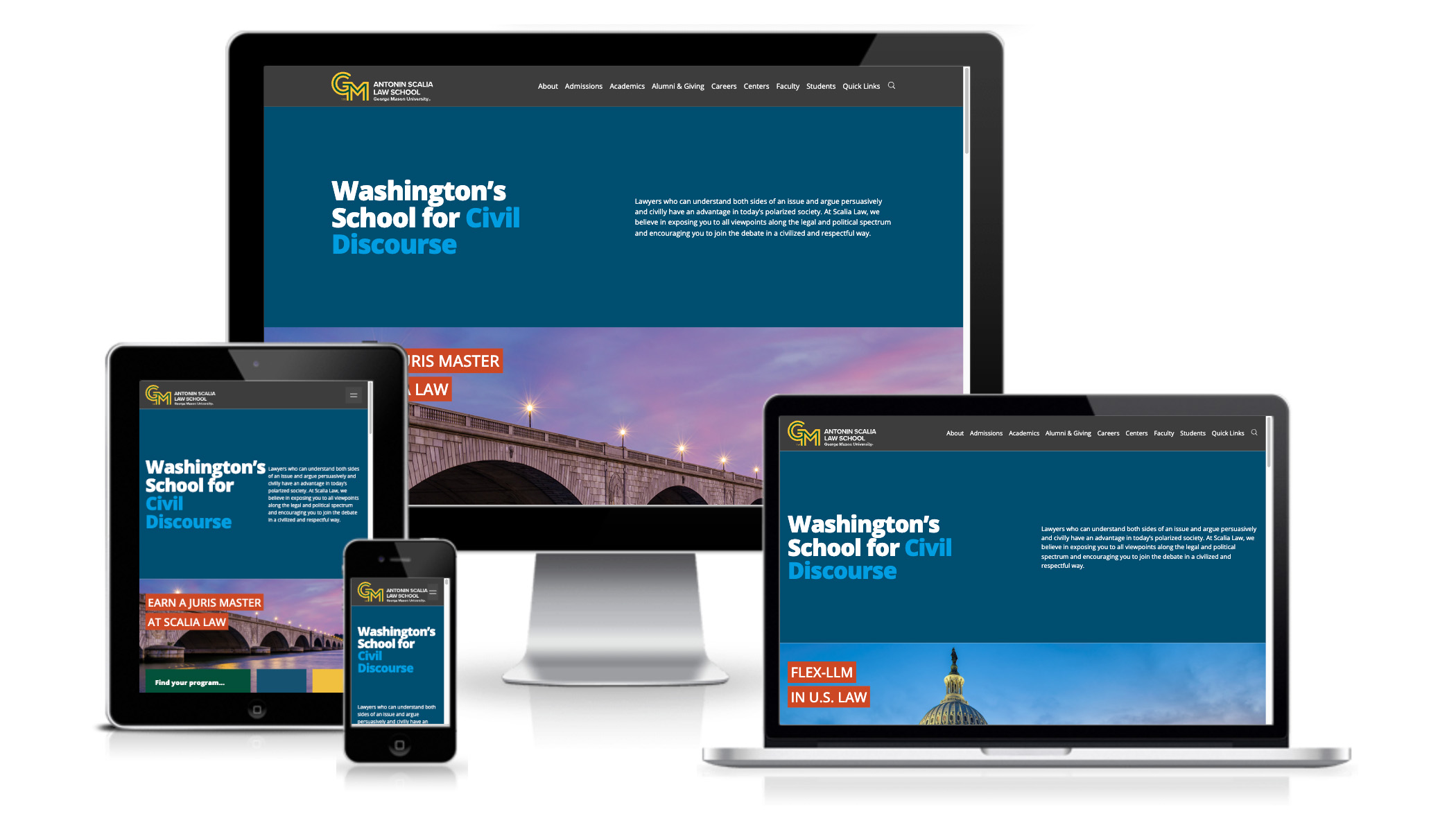 Responsive screenshots